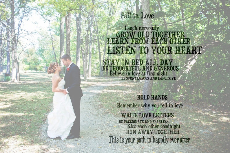Custom word art print with photograph wedding engagement etsy