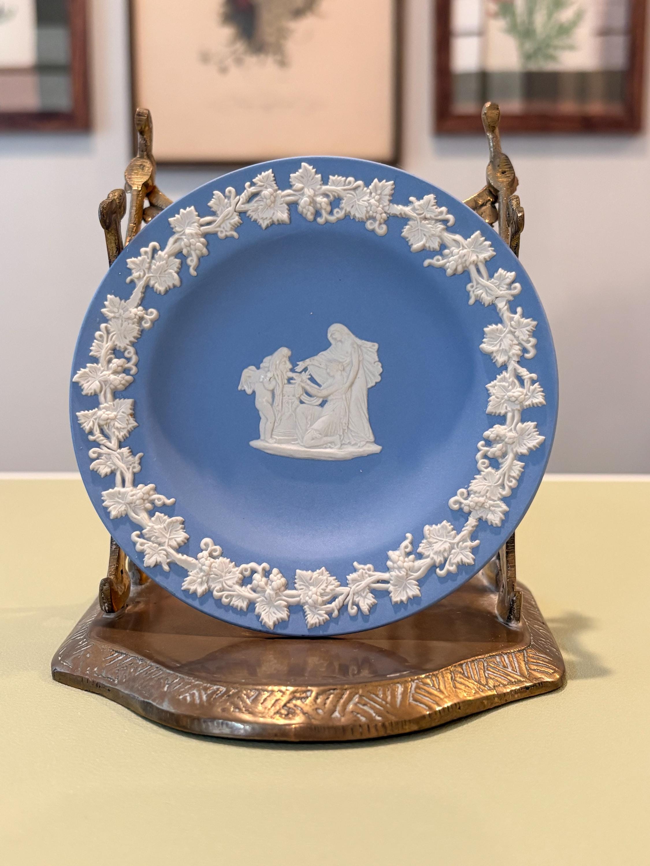 Wedgwood Jasperware Blue Miniatures - Etsy