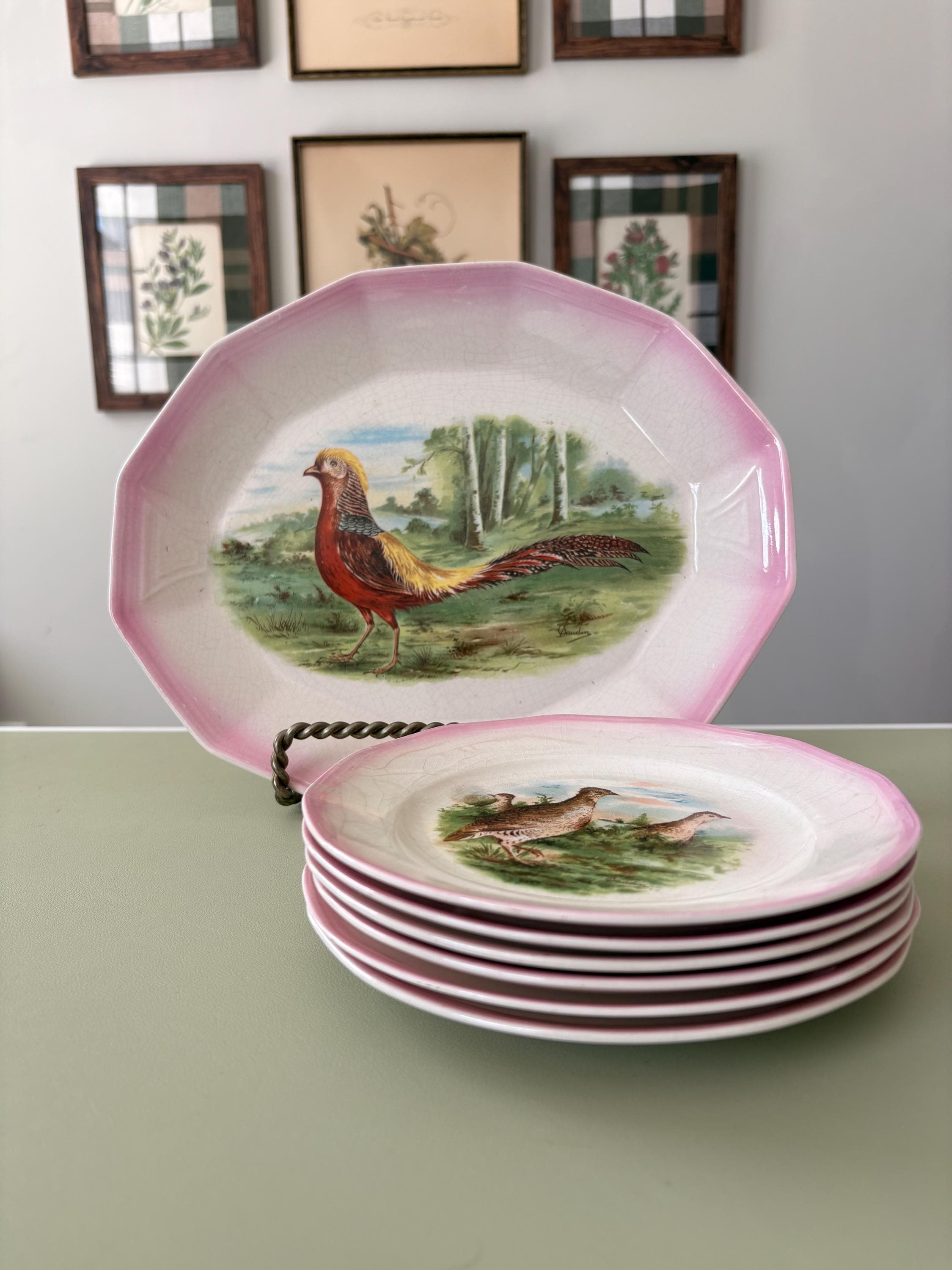 Ralph Lauren Equestrian Plates - Etsy