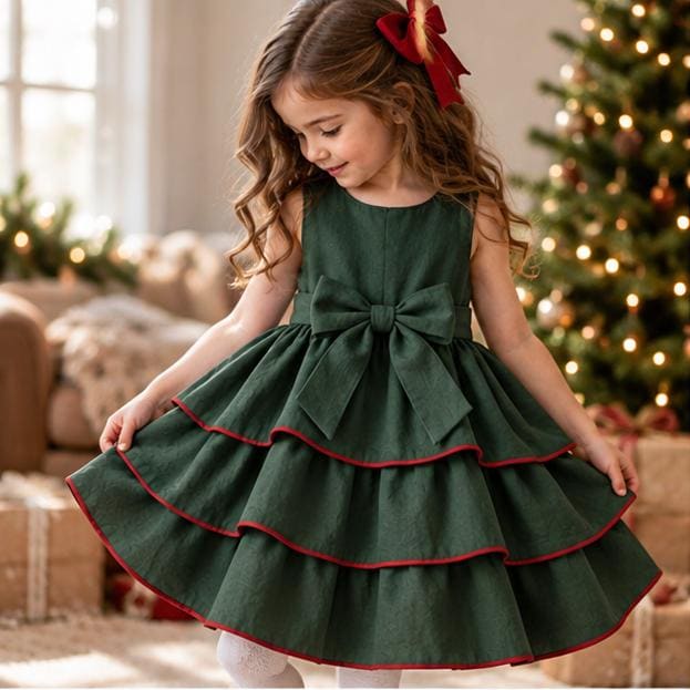 5t holiday dress Girls tulledress