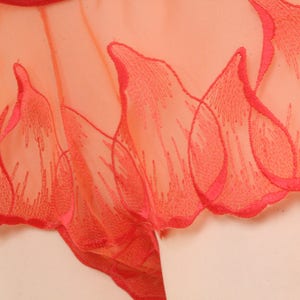 red knickers Passion Tulip Lingerie handmade in Germany: red embroidered Knickers image 2