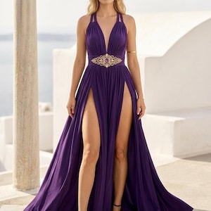 Sexy Purple Dress