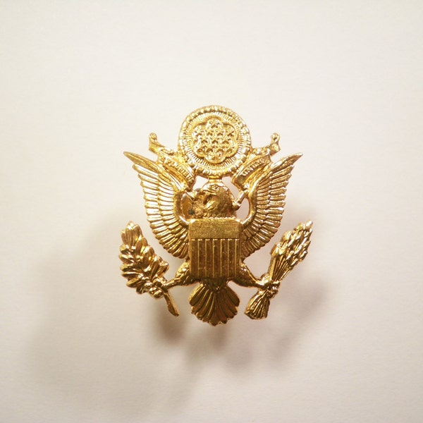 1 Goldplated U.S. Military Hat Pin