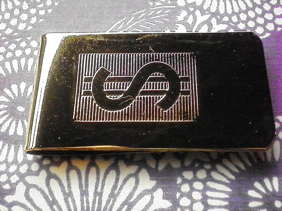 1 Goldplated Dollar Sign Money Clip - image 2
