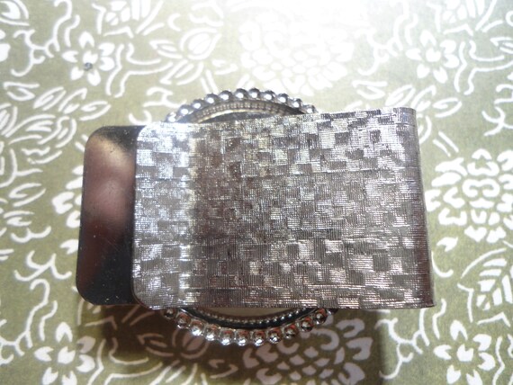 ハンドメイド　マネークリップ　フォーク　純銀　ヴィンテージ FUNNY公式ストア ハンドエングレーブ マネークリップ