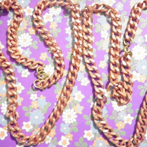 2 Coppercoated 18&quot; Curb Chains
