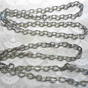 6 Silverplated 18&quot; Chains Necklaces