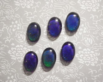 4 Glass 18x13mm Real Vintage Working Moodstones