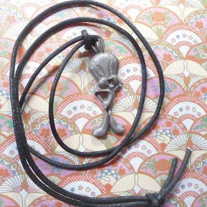 1 Tweety Bird Cord Necklace Looney Toons