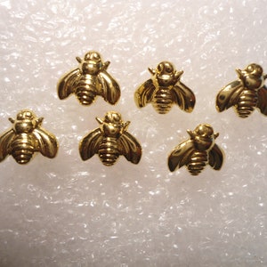 1 Goldplated Bee Pin Brooch