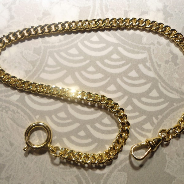 1 Goldplated 12 " Watch Style Chain