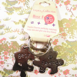 1 Set of Best Friends Key Chains