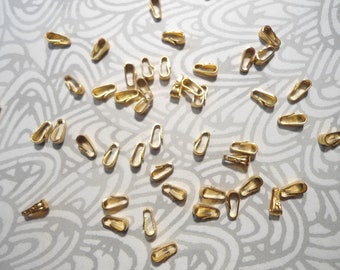 36 Goldplated Pendant Jump Rings