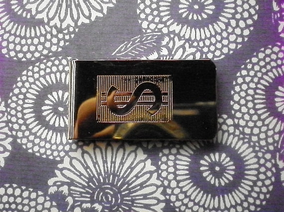 1 Goldplated Dollar Sign Money Clip - image 1