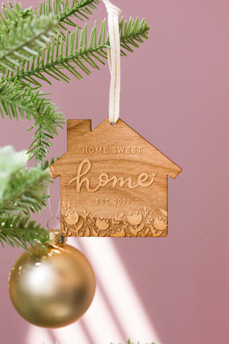 2022 House United Christmas Medallion Home Sweet Home 2022 Ornament christmas House Ornament Etsy UK