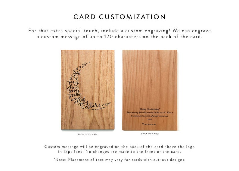 Birthday Card Out of this World Birthday Wood Greeting Card