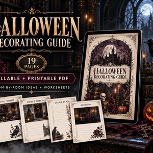 Halloween Decorating Planner PDF