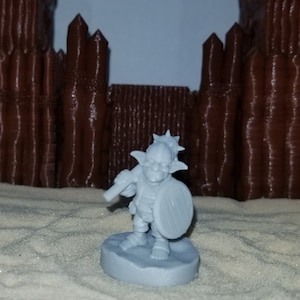 Goblin Groglin Pose 3 | RPG Miniatur | Sculpted von GoonMaster Games | Skala 28-35 mm