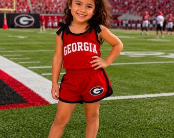 Georgia Girls Football Athletic Set | Game day | Football