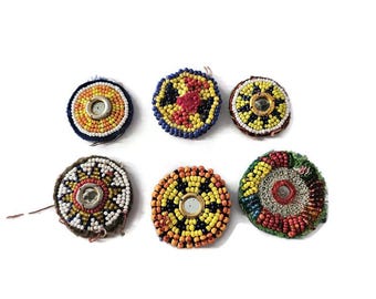 Colorful Afghan Beaded Patches, Ethnic Bag Decortion, Ethnic Patches (BL4)