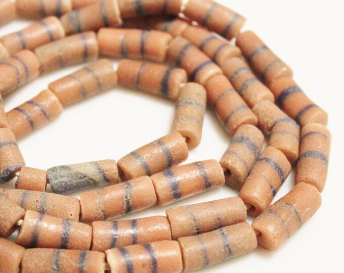 Vintage African Beads, Sand Cast Glass Beads, Ethnic Jewelry Supplies ...