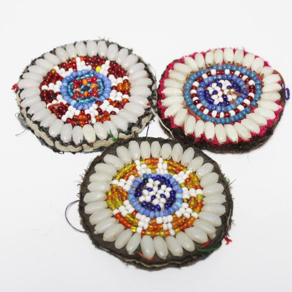Colorful Ethnic Patches,Afghanistan Kuchi Jewelry Making Supplies (AP105)