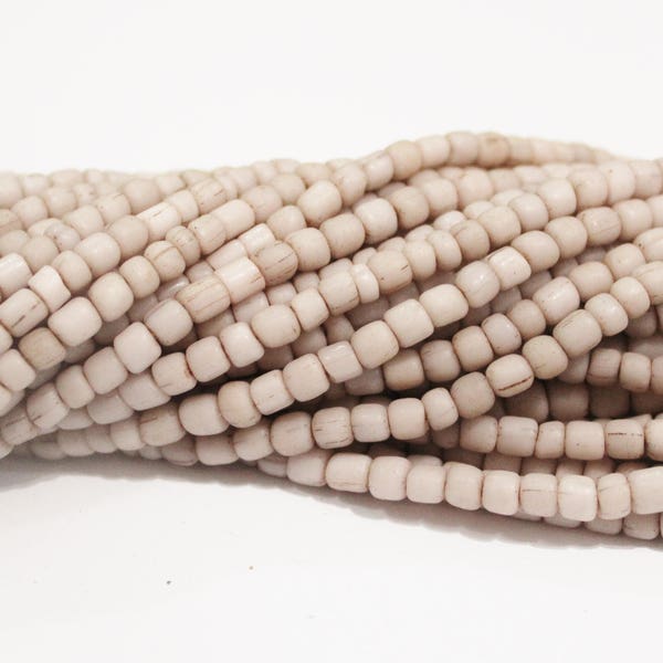 Rustic Indonesian Seed Beads, Fair Trade Ethnic Beads, Java Glass Beads (AM230)