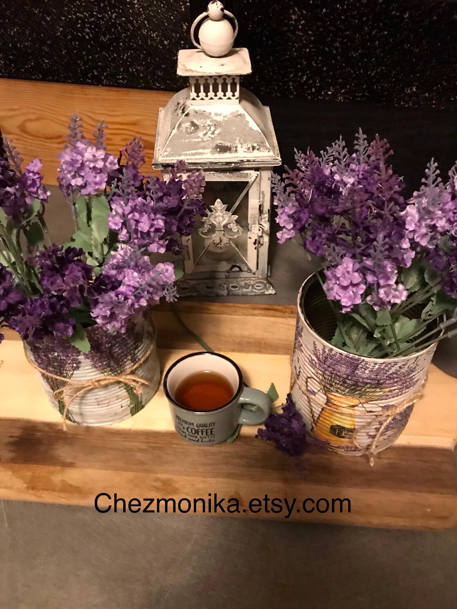 Boîte avec Fleurs Artificielles