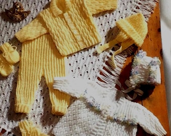 VERKÄUFER UK / EU Neuankömmling pdf Strickanleitung Mantel Jacke Hose Mütze Hut Schuhe Handschuhe in 4-fach Decke in Dbk Knit. Jarol 1180