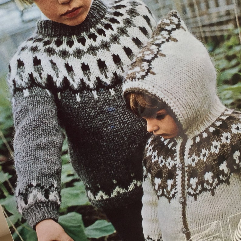 UK/EU SELLER Vintage pdf knitting pattern Lopi 77 Icelandic Etsy