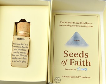 Seeds of Faith FINANCIAL Personal Mountain Series Single Mountain Basic Edition Gift Encouragement Keepsake