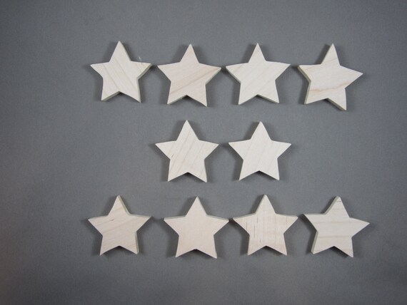 Pointed Star Cutouts (10)