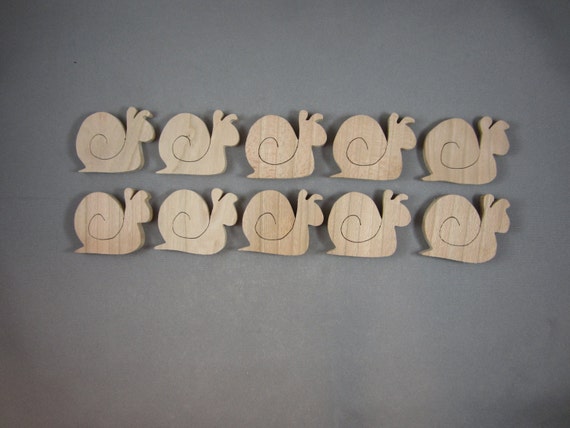 Snail Cutouts (10)