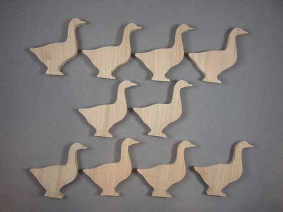 Geese Cutouts (10)