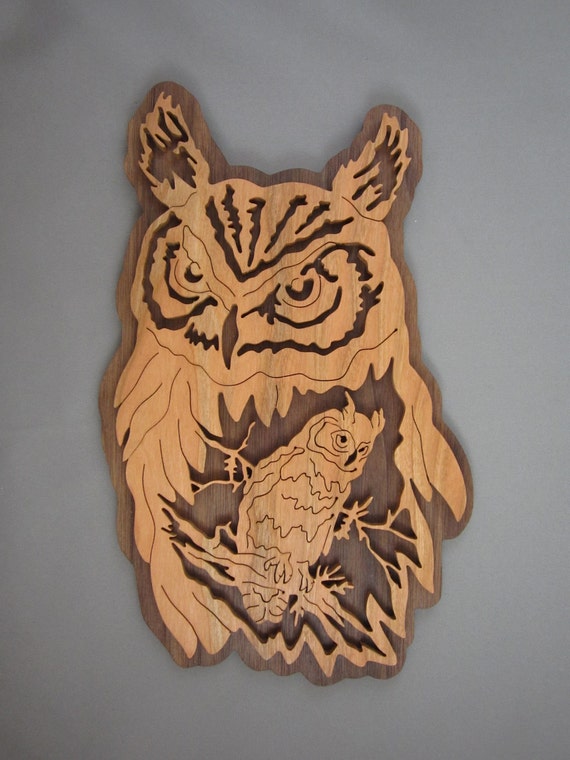 The Owl In A Owl Wall Hanging