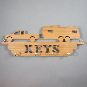 Camper With Pickup Key Holder