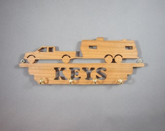 Camper With Pickup Key Holder