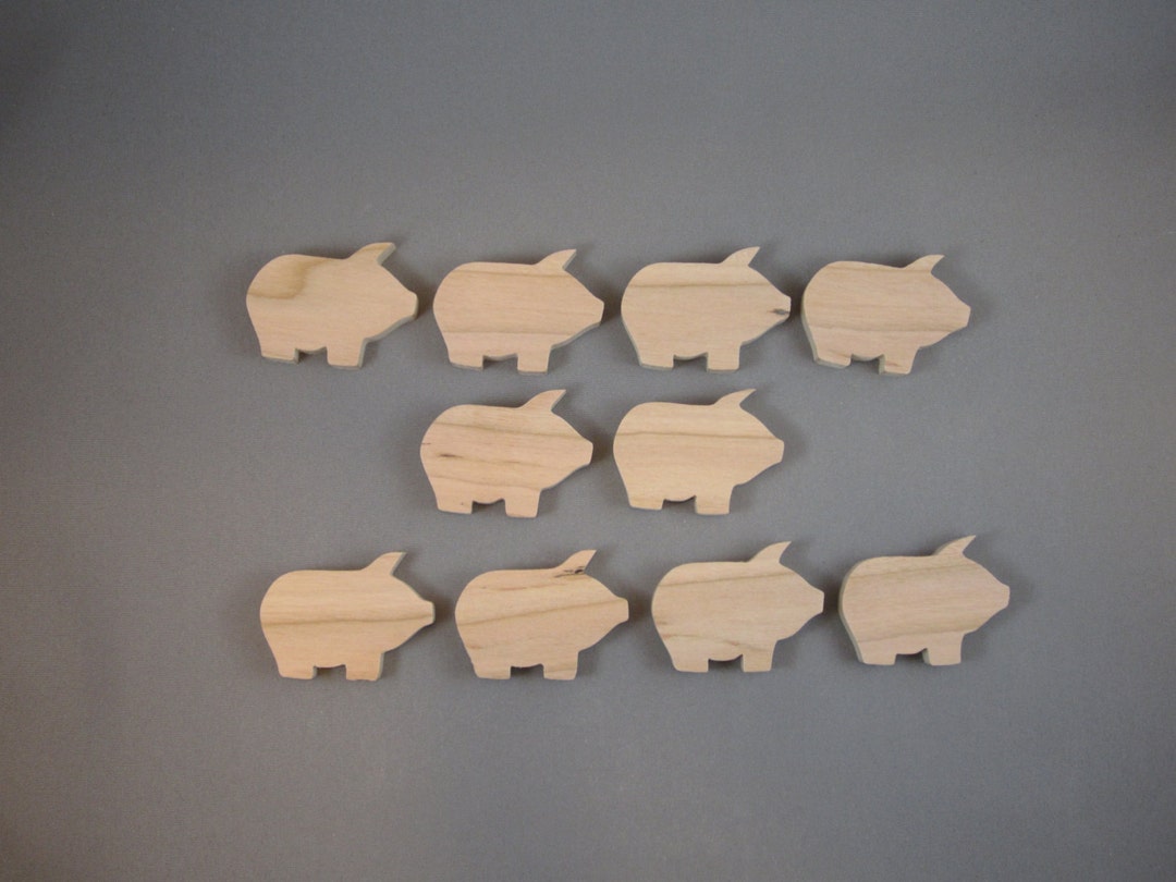 Standing Pigs (10) - Etsy