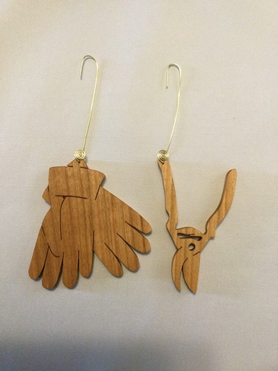 Pruning shears and glove set