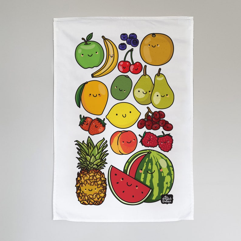 Watermelon wool felt appliqu\u00e9 candle wrap