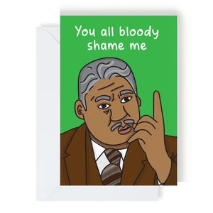 East is East Funny Birthday Card for Dad