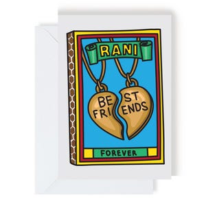 Best Friends 4eva / Rani Greeting Card
