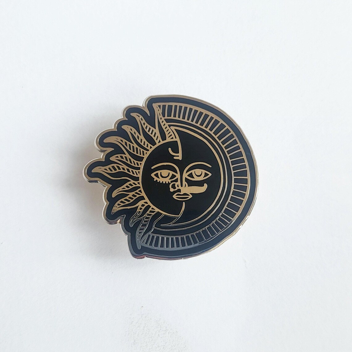 Surya Chandra Enamel Pin - Etsy