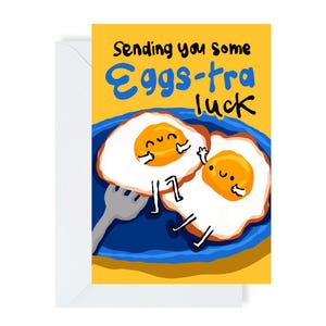 Envoi d'une carte porte-bonheur Eggs-tra