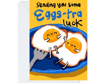 Sending Eggs-tra Luck Card