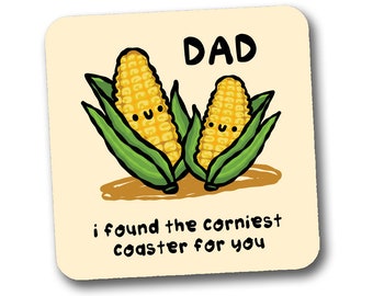 Corniest Dad Coaster