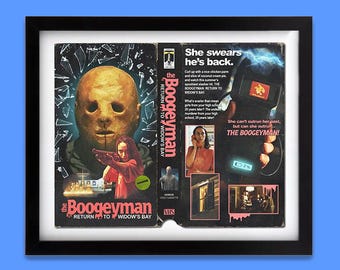 Widow's Bay Boogeyman VHS Art Print | Horror TV Poster (175gsm Fine Art Paper)