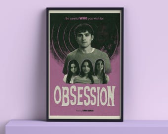 ホラー映画『オブセッション』ポスター｜レトロ映画アートプリント（175gsmファインアート紙）