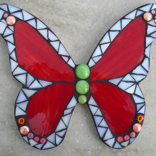 Mosaic Butterfly Etsy