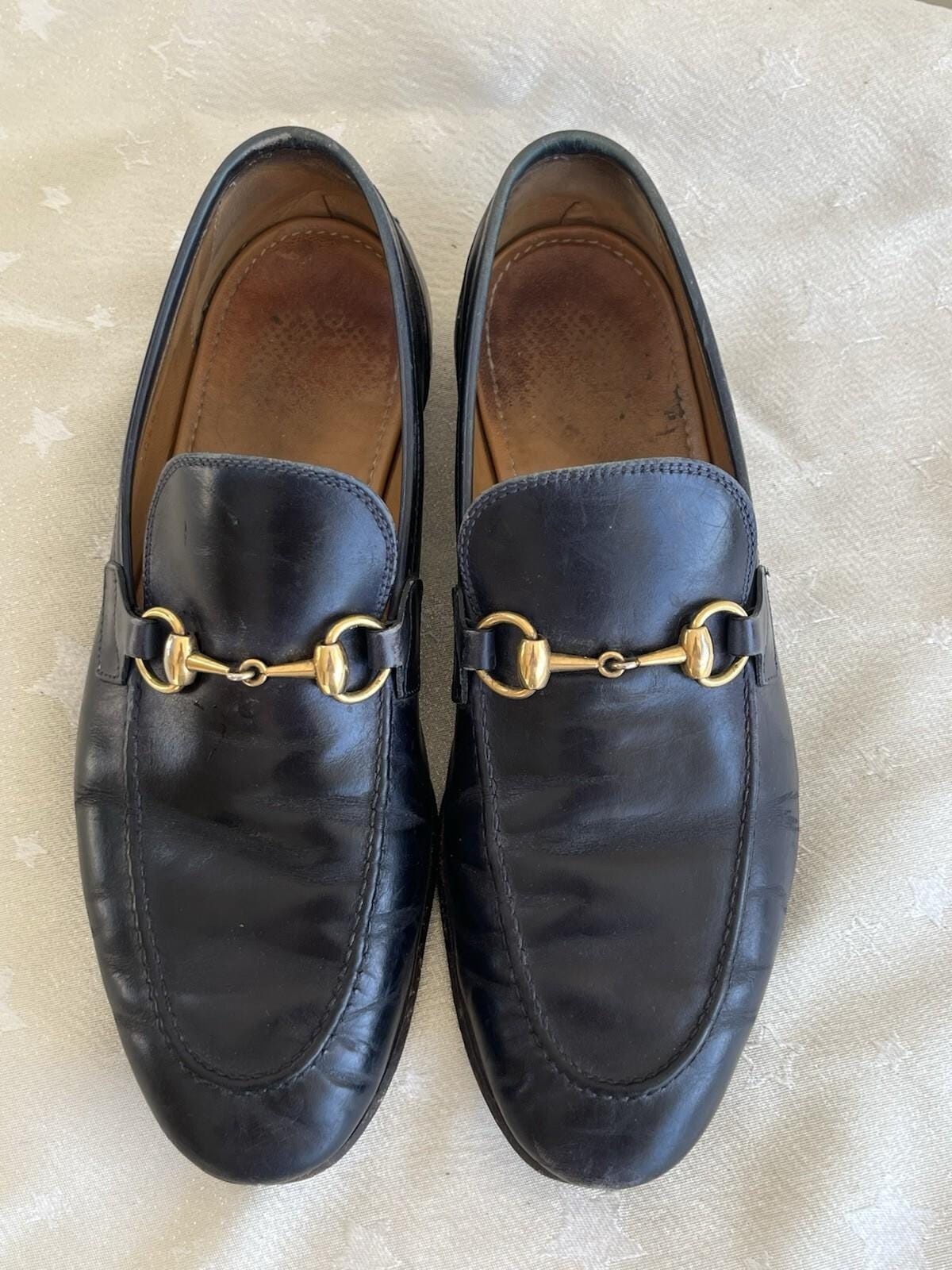Vintage Gucci Horsebit Loafers - Etsy